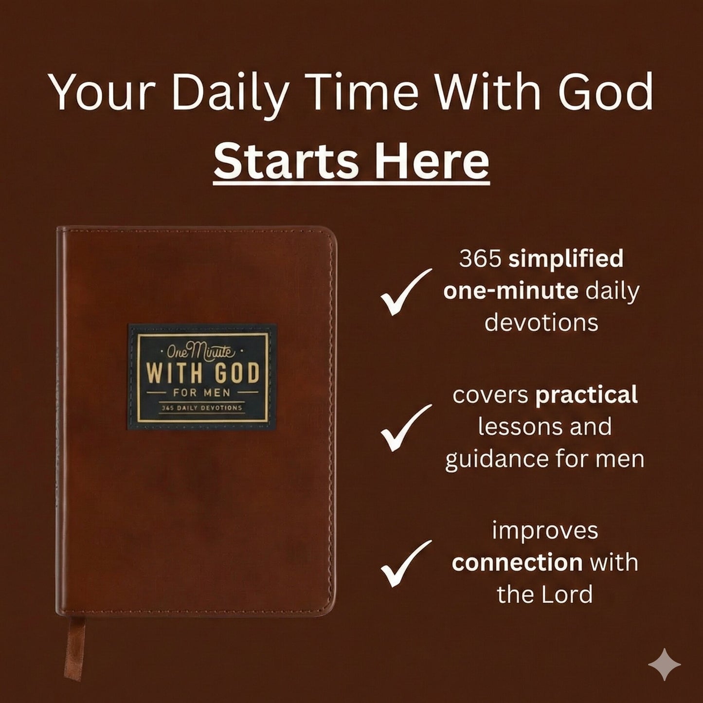 One Minute With God - Daily Pocket Devotional