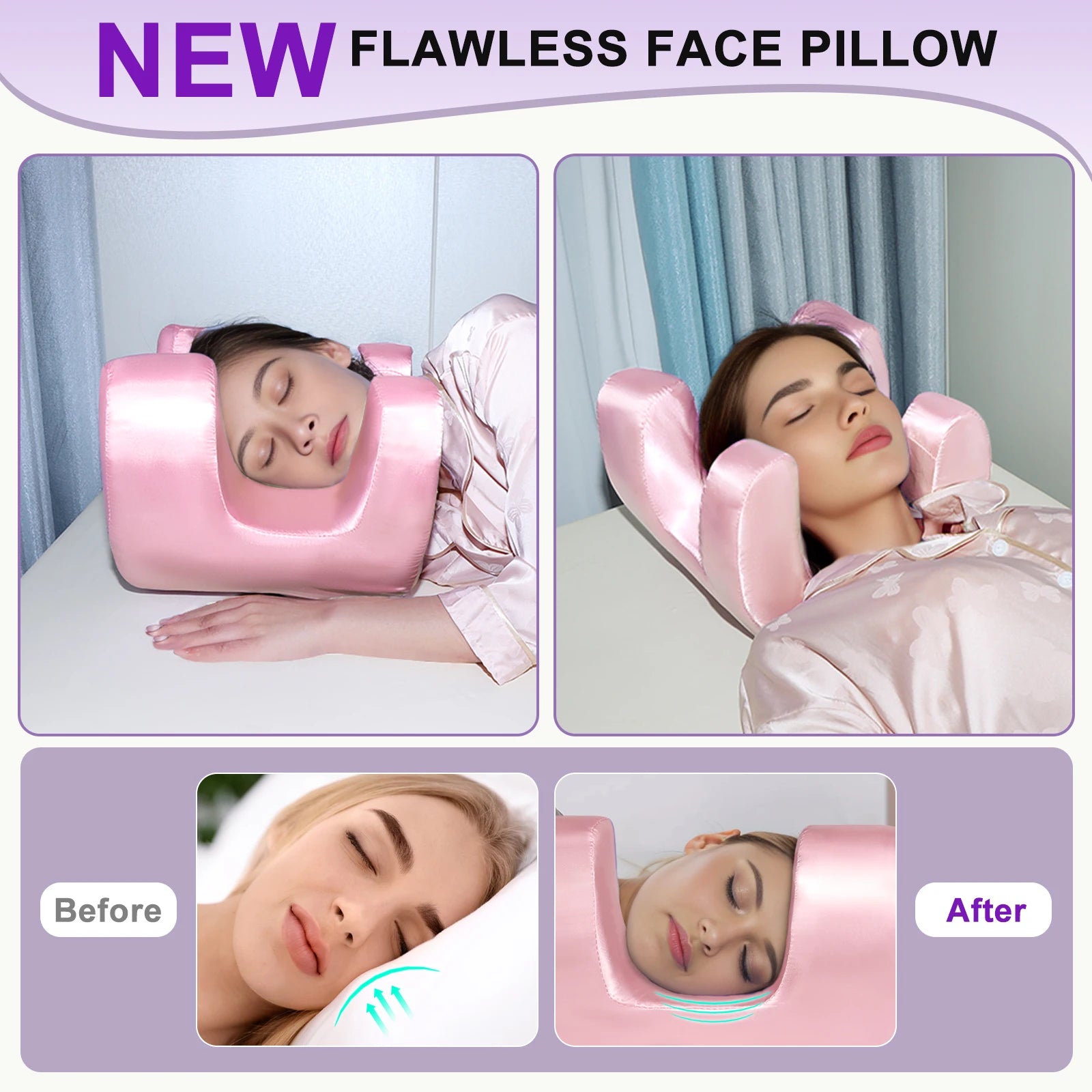 Vibeloo Anti-Wrinkle Pillow